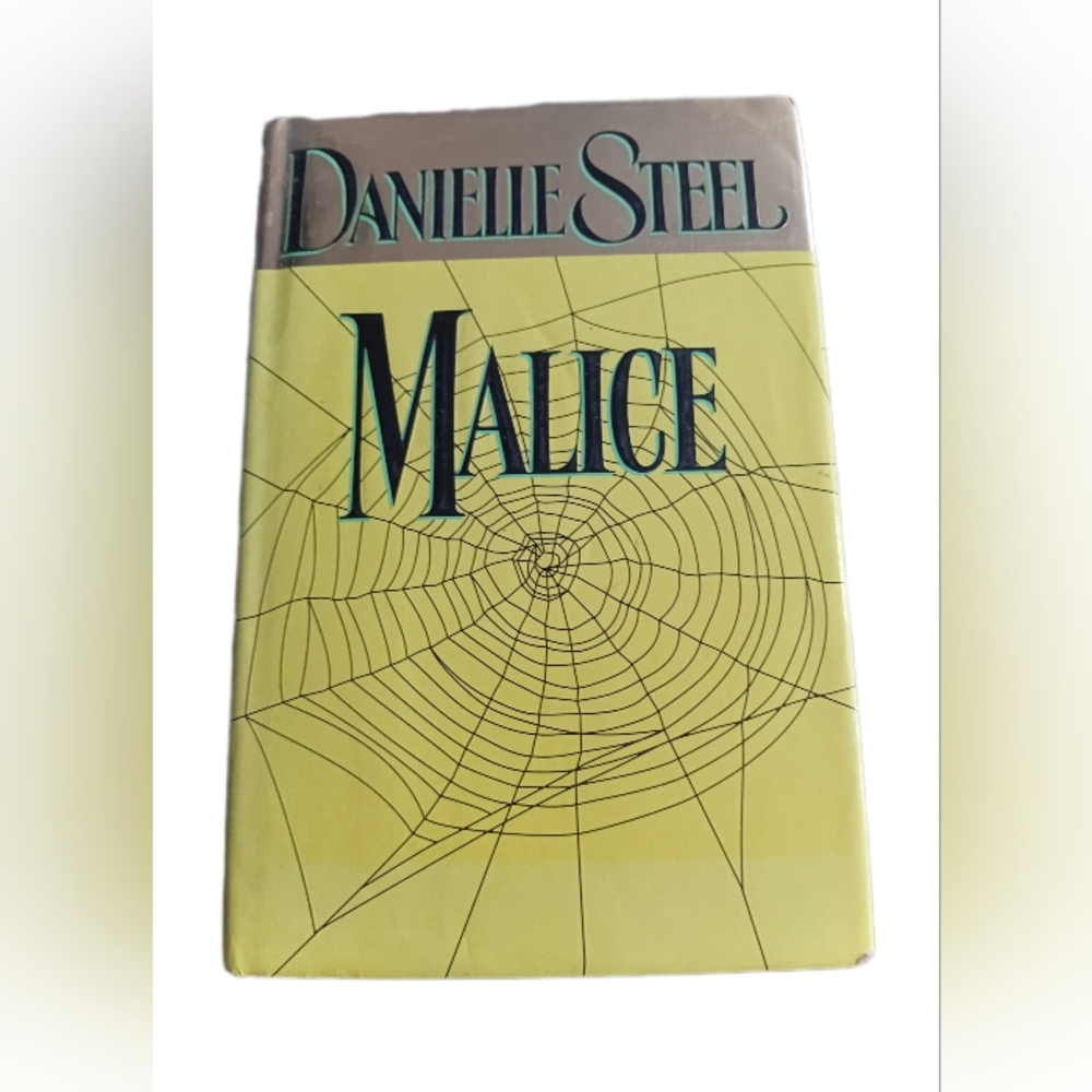 Danielle Steel 'Malice' Yellow Coffee Table Book